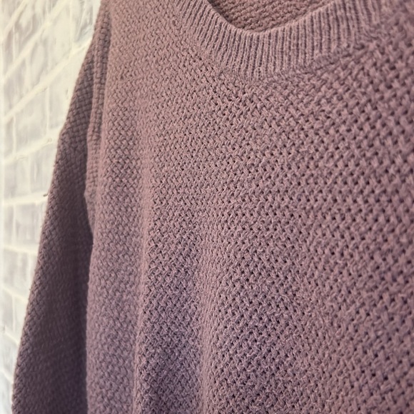 Madewell Women’s Long Sleeve Sweater Knit Purple Warm Crewneck Preppy Size Small - Picture 9 of 10